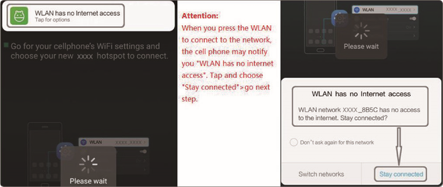 Verbinding via app - Stap 2