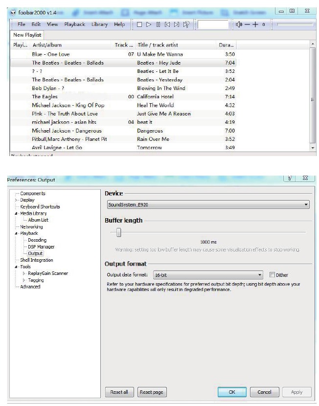 Muziek afspelen van Windows PC via Foobar2000