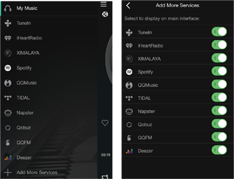 Streamingdiensten