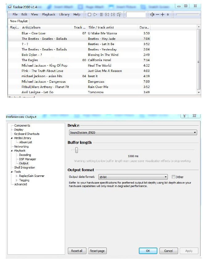 Muziek afspelen van Windows PC via Foobar2000