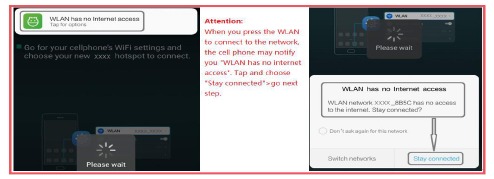 Eerste gebruik & WiFi-installatie - Stap 2