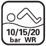 Waterbestendigheid (10 bar/15 bar/20 bar)