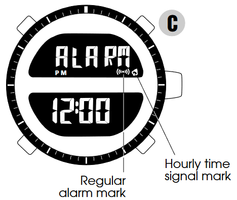 IN-/UITSCHAKELEN VAN REGULIER ALARM