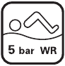 Waterdichtheid 5 bar