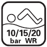 Waterdichtheid 10 bar