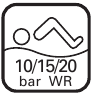 Waterbestendigheid 10 bar/15 bar/20 bar
