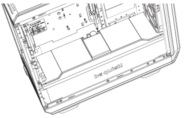 Een SSD installeren op de PSU-omhulsel Stap 4