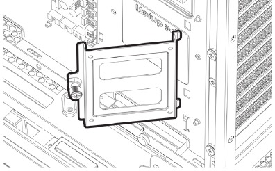 2.5 DEVICE (SSD) INSTALLATIE 