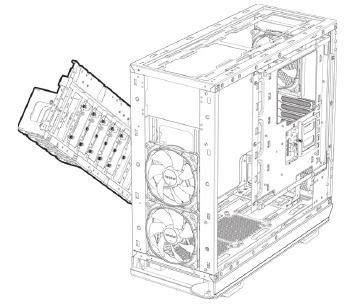 HDD PANEL REMOVAL/ADJUSTMENT - Step 4