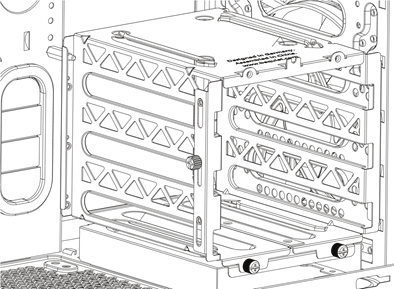 INSTALLATIE VAN EEN 2,5 APPARAAT/SSD - Stap 1
