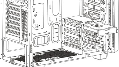 INSTALLATIE VAN EEN 3,5 APPARAAT / HDD - Stap 4