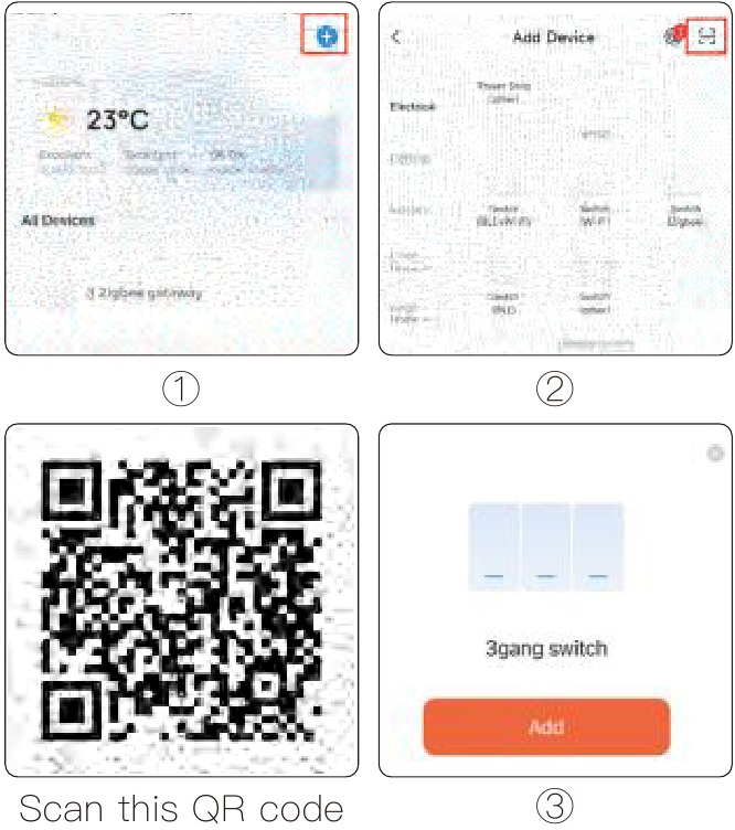 De APP met het apparaat verbinden - Methode 1