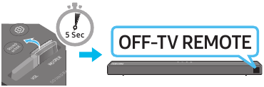Volume aanpassen met een tv-afstandsbediening - Stap 2