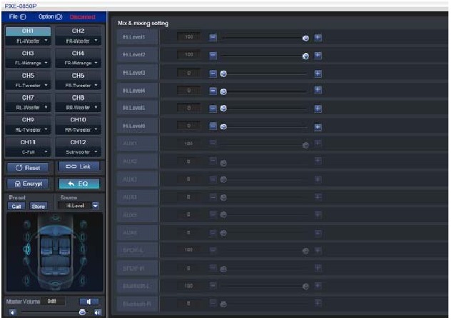 Audio- en videomixinginterface