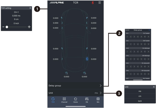 Apparaat afstemmen met mobiele app - Vertraging