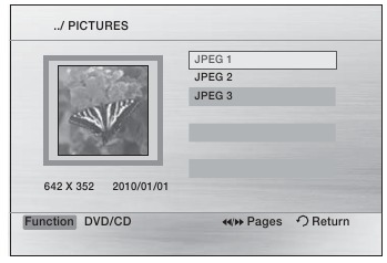 JPEG-bestand afspelen