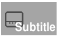pictogram ondertitelkeuze
