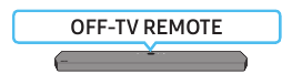 OFF-TV REMOTE