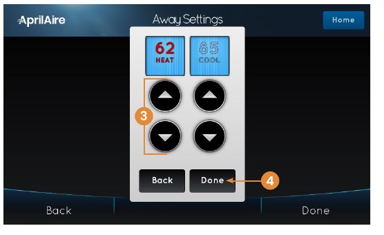AFWEZIG-KNOP - Stap 3