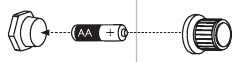 Batterij in de knopontsteking