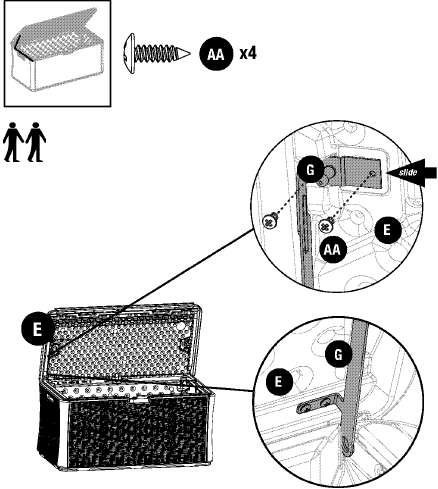 Het product monteren - Stap 12