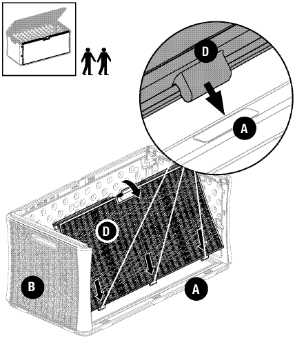 Het product monteren - Stap 6