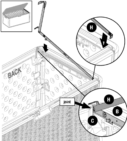 Het product monteren - Stap 7