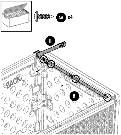 Het product monteren - Stap 8