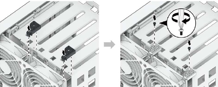 Een nieuwe ventilator installeren - Stap 5