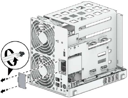 De defecte ventilator verwijderen - Stap 5
