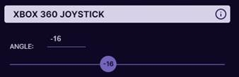 THUMBSTICK INSTELLING - Stap 3