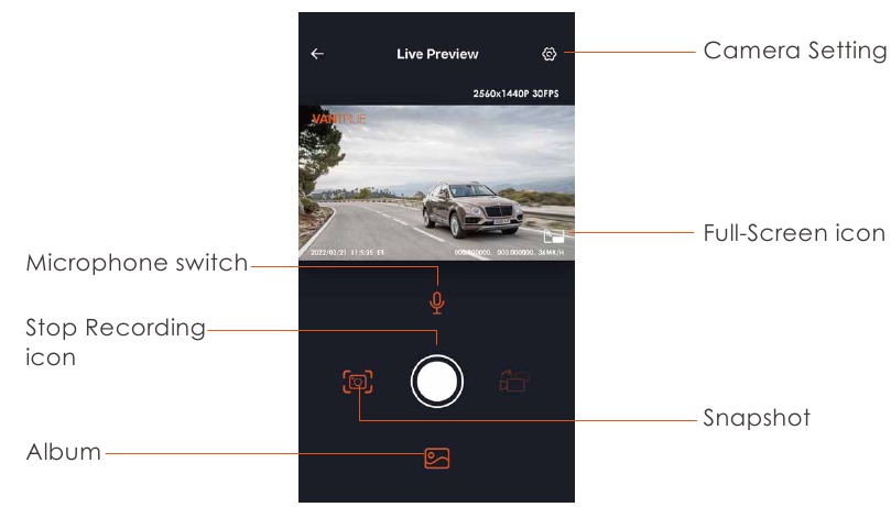 App-bediening