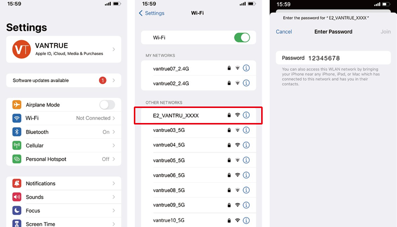 Wifi-verbinding