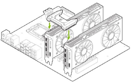 De GeForce grafische kaart installeren - Stap 2