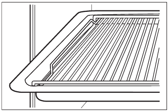Het rooster en de grill- / braadpan gebruiken - Stap 2