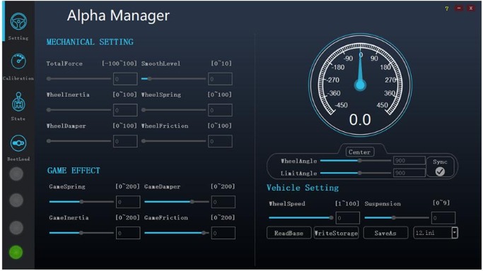 UI-introductie - Instellingeninterface