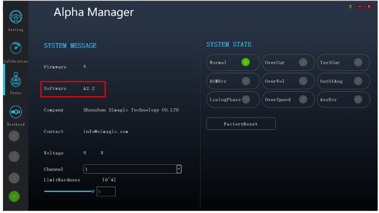 Firmware offline update - Stap 1