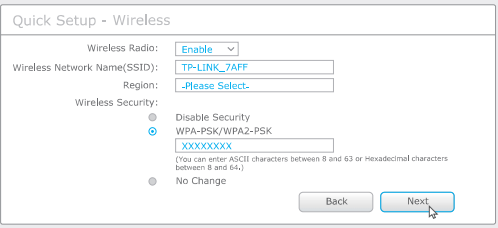 Configureer de router met behulp van een webbrowser - Stap 2
