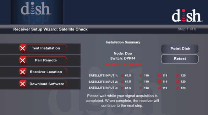 Een satellietsignaal verkrijgen - Stap 2