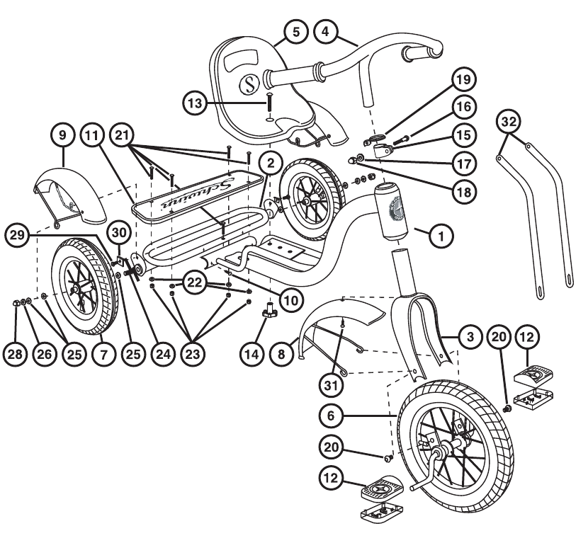 Onderdelen Diagram - Deel 1