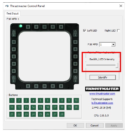 Aanpassing met het configuratiescherm