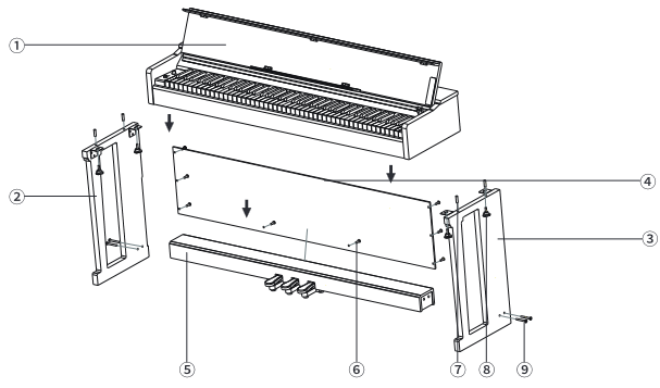 PIANO MONTEREN