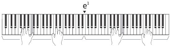 Dubbele keyboardinstelling