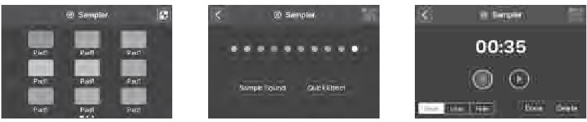 SAMPLER INSTELLING