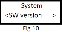 De huidige softwareversie weergeven