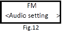 Audio-instelling
