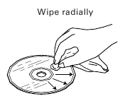 Een compact disc schoonmaken
