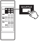 Shuffle-knop