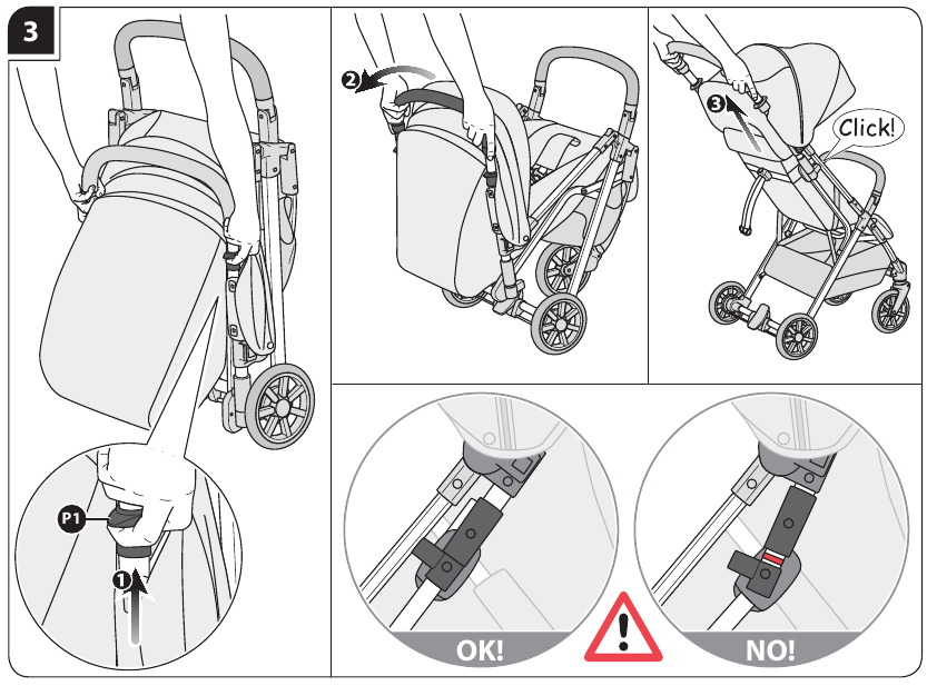 DE KINDERWAGEN OPENEN