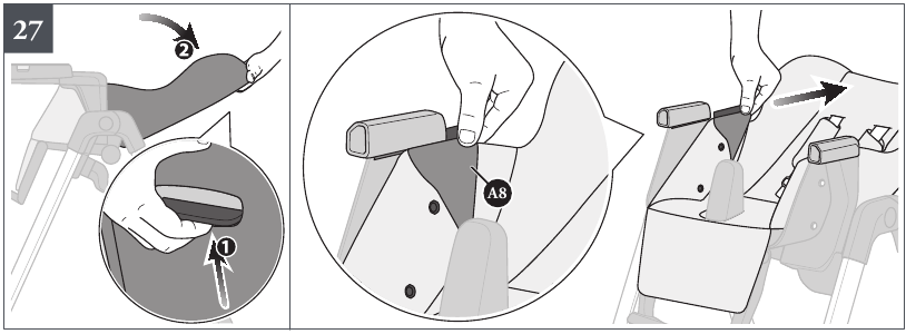 ONDERHOUD VAN DE BEKLEDING - Stap 3